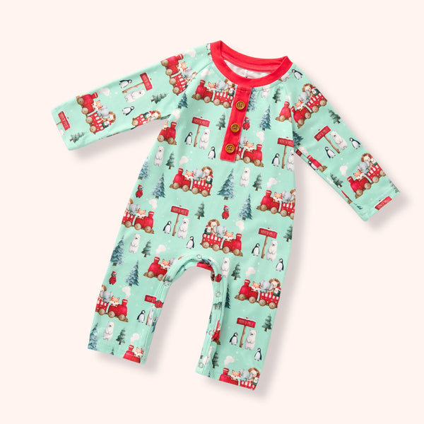 North Pole Express - Boy Romper