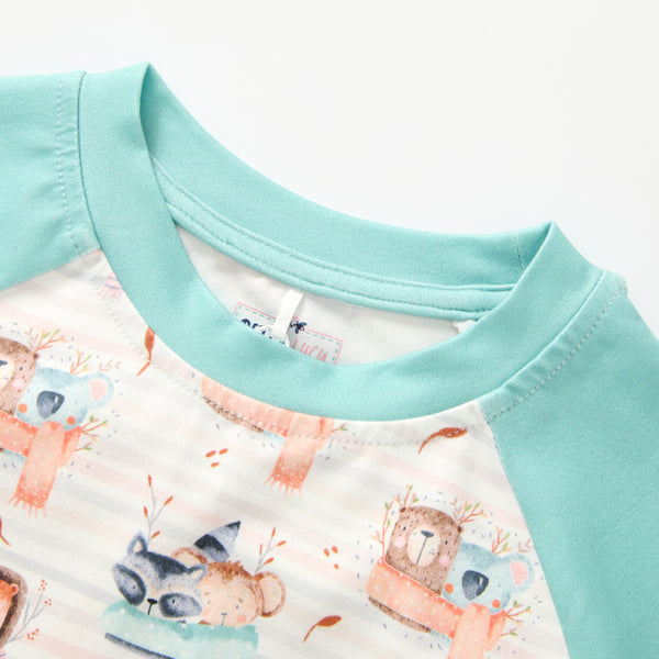 Cozy Critters - Boy Romper