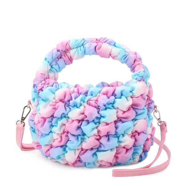 Quilted Scrunchies Mini Hobo Crossbody Bag