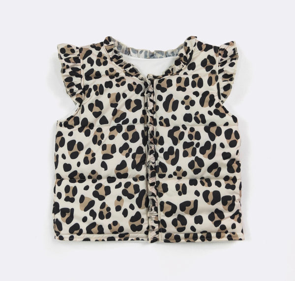 Leopard Vest