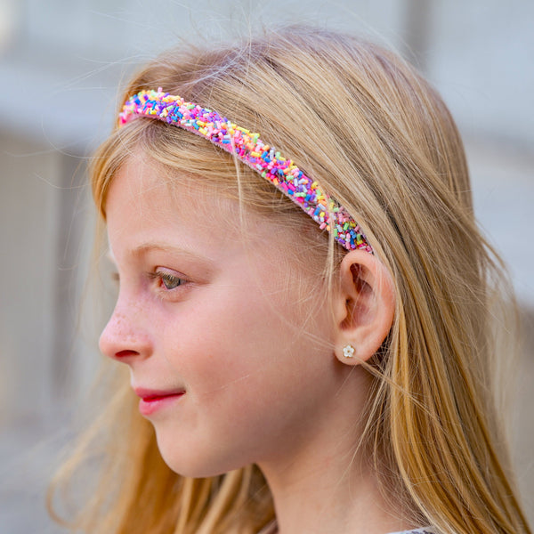 Thin Sprinkle Headband - Non Slip Hair Accessories for Kids