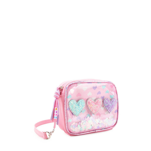 Confetti Hearts Crossbody Bag