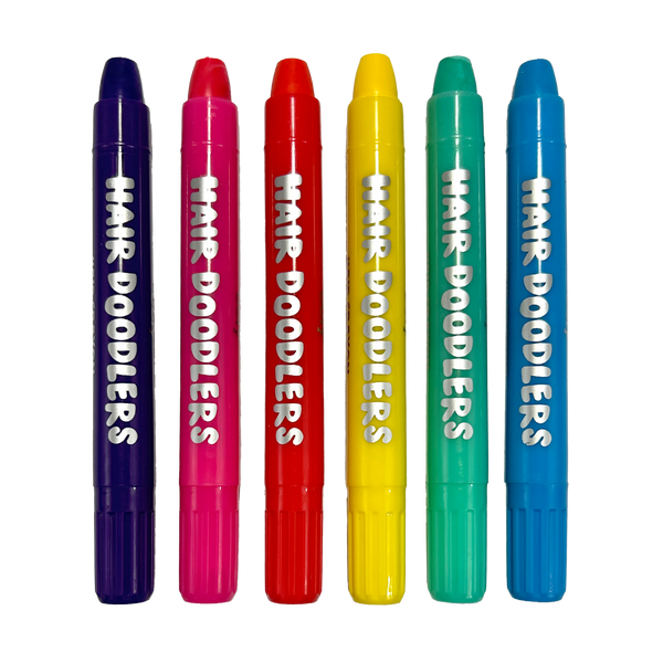 Hair Doodlers Hair Crayons Set of 6