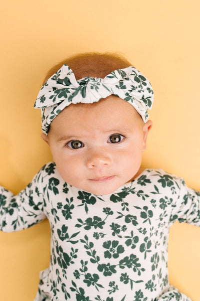 Earthy Floral Bodysuit Bamboo Dress