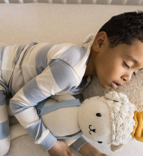 Organic Cotton Sleep & Play - Quarry Stripe