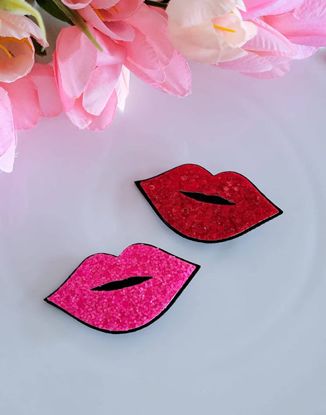 Lip Clip-Candy Apple Glitter