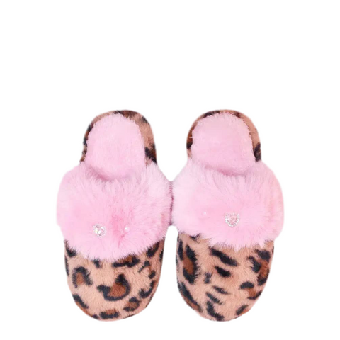 Leopard Slippers