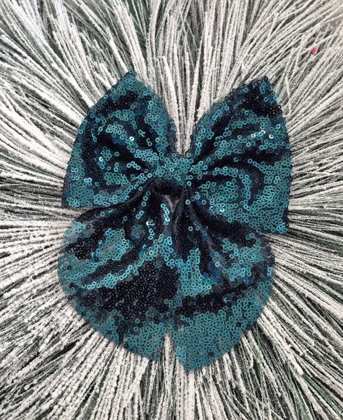 Large Curve Tail Annabelle Sequin Bow