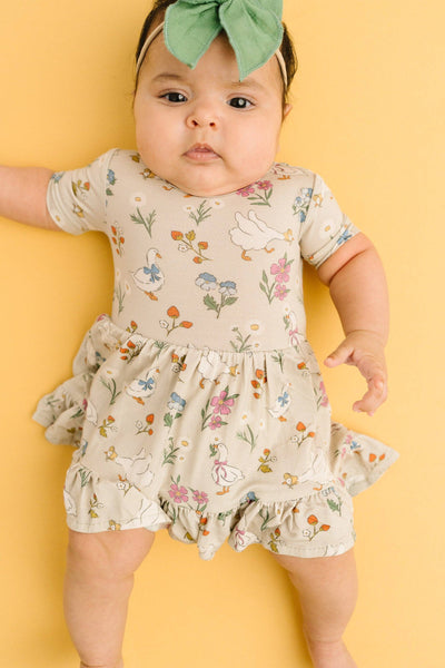 Garden Goose Short Sleeve Bamboo Dress