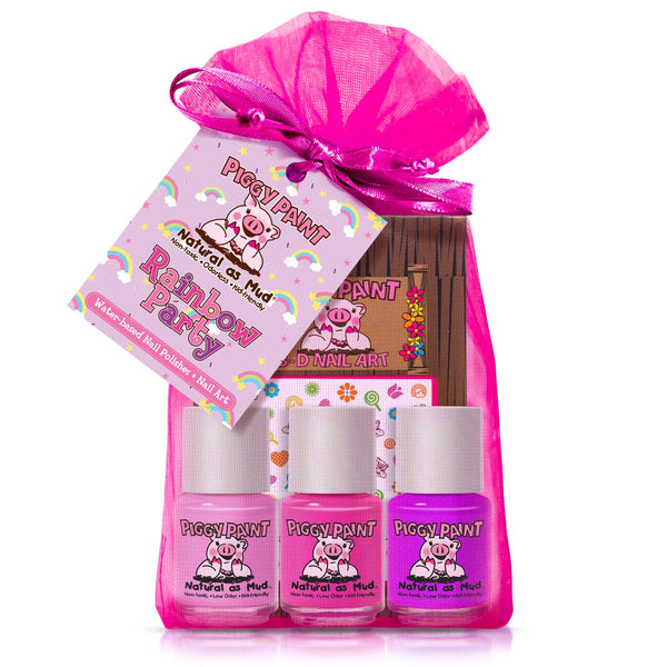 #7 Rainbow Party Polish Set