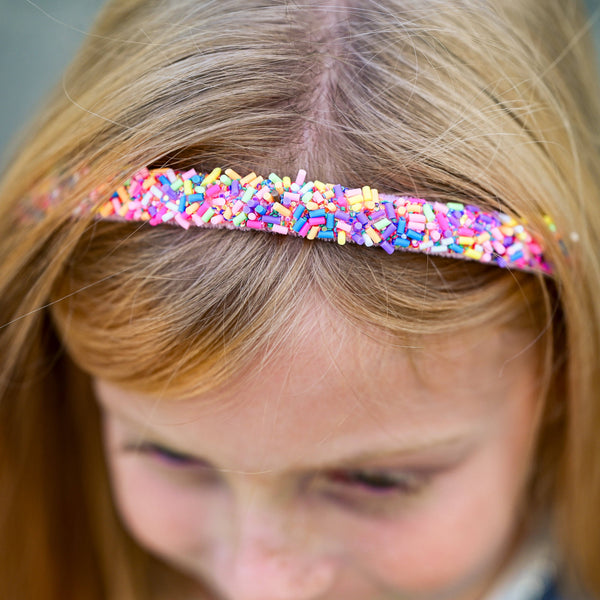 Thin Sprinkle Headband - Non Slip Hair Accessories for Kids