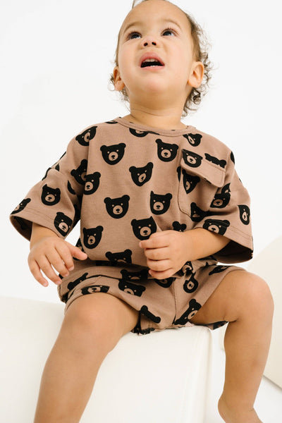 Brown Bear Cargo Slouchy Sets