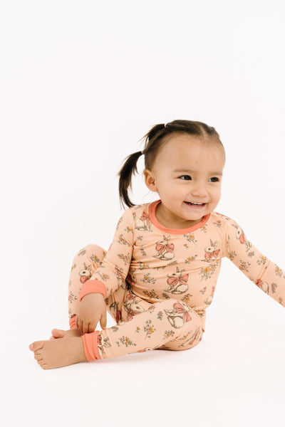 Vintage Bunny Bamboo Set