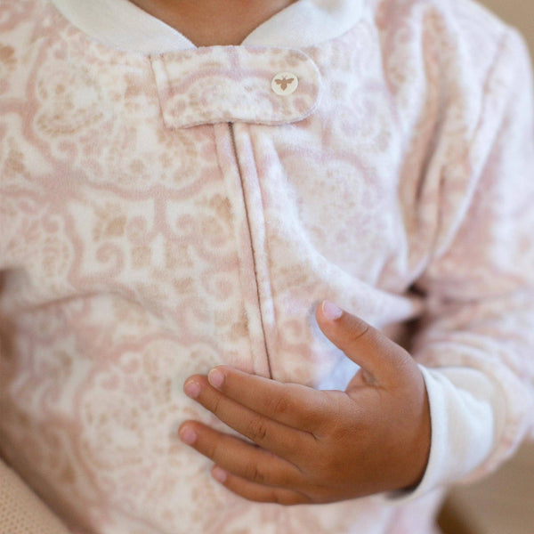 Boho Tiles Fleece Pajamas