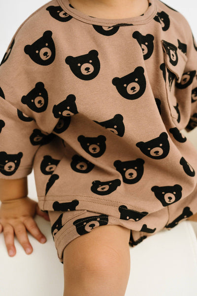 Brown Bear Cargo Slouchy Sets