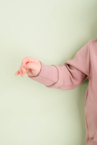 Plum Hoodie Jumpsuit