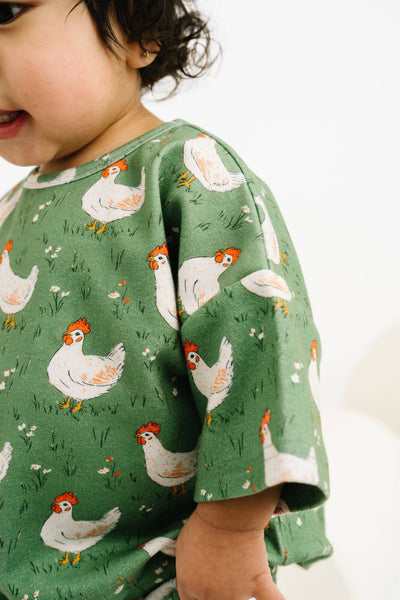 Spring Chicken Slouchy Set