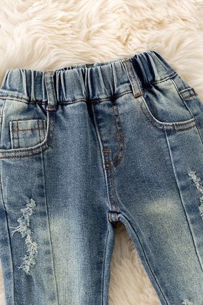 Pull On Bootcut Denim