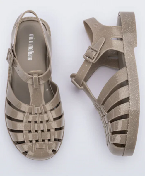 Mini Melissa Possession Sandals- Beige