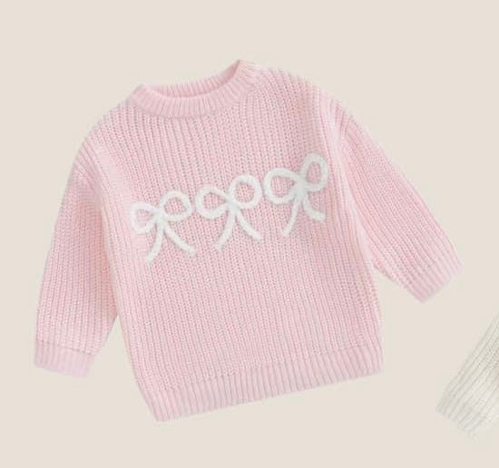 Pink Coquette Sweater