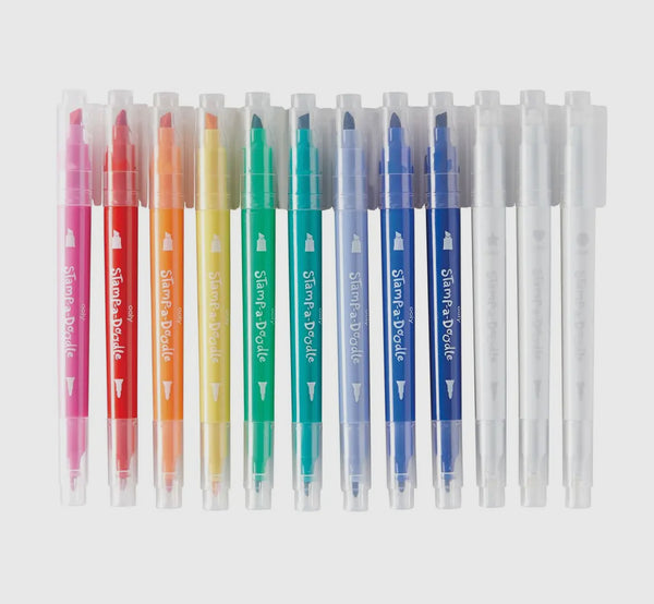 Stamp-A-Doodle Double-Ended Markers