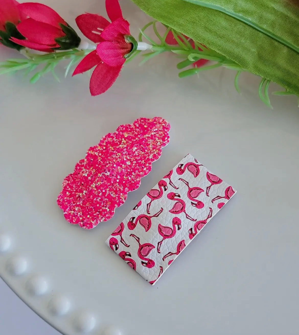 Snap Clip Set- Flamingo Mingle