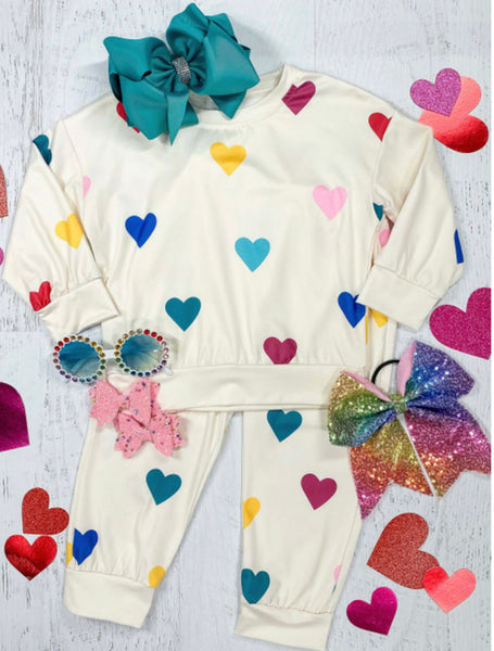 Multi Hearts Lounge Set