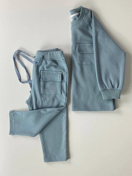 Dusty Blue Lounge Set