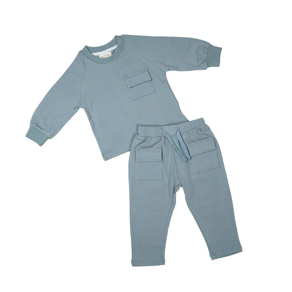 Dusty Blue Lounge Set