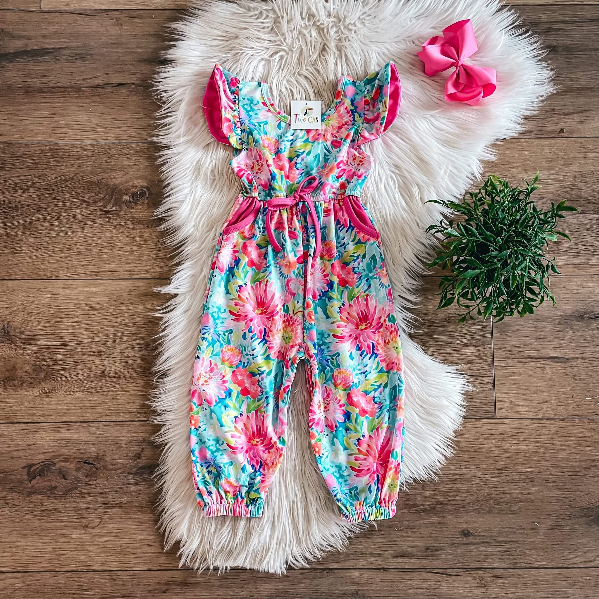 Pretty In Pink Jumpsuit