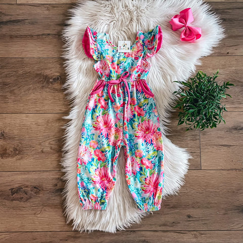 Pretty In Pink Jumpsuit