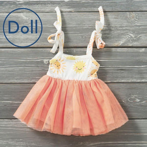 You Are My Sunshine Doll Dress