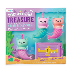 Mew-maid Scented Eraser Set