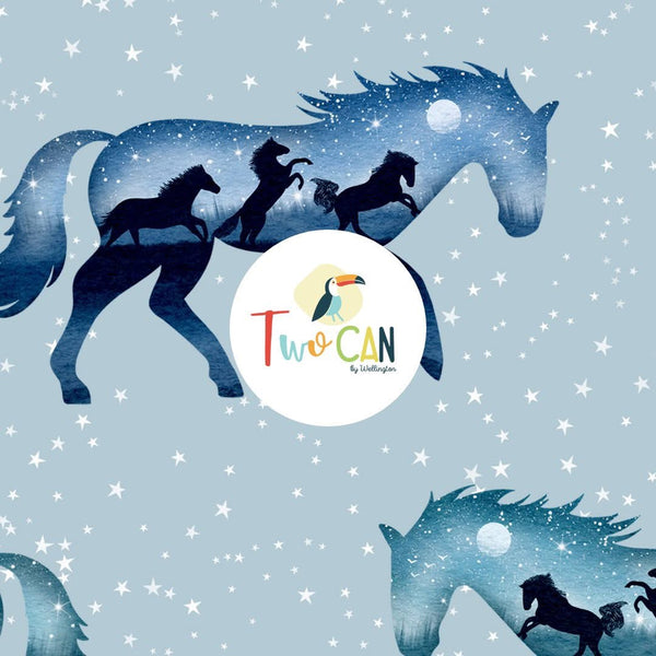 Watercolor Horses Set