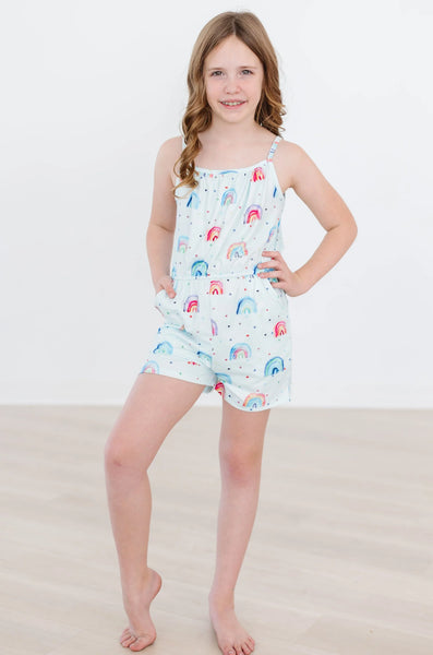Rainbow Grooves Romper