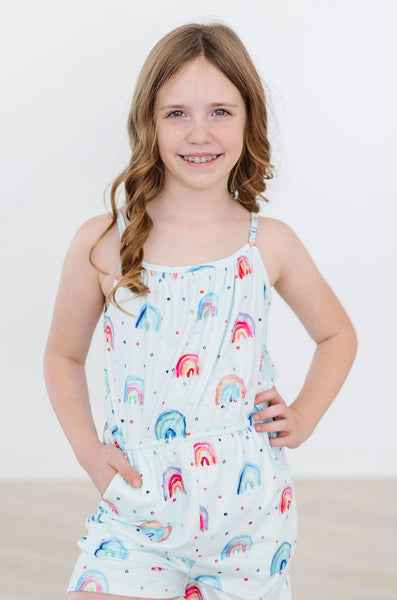 Rainbow Grooves Romper