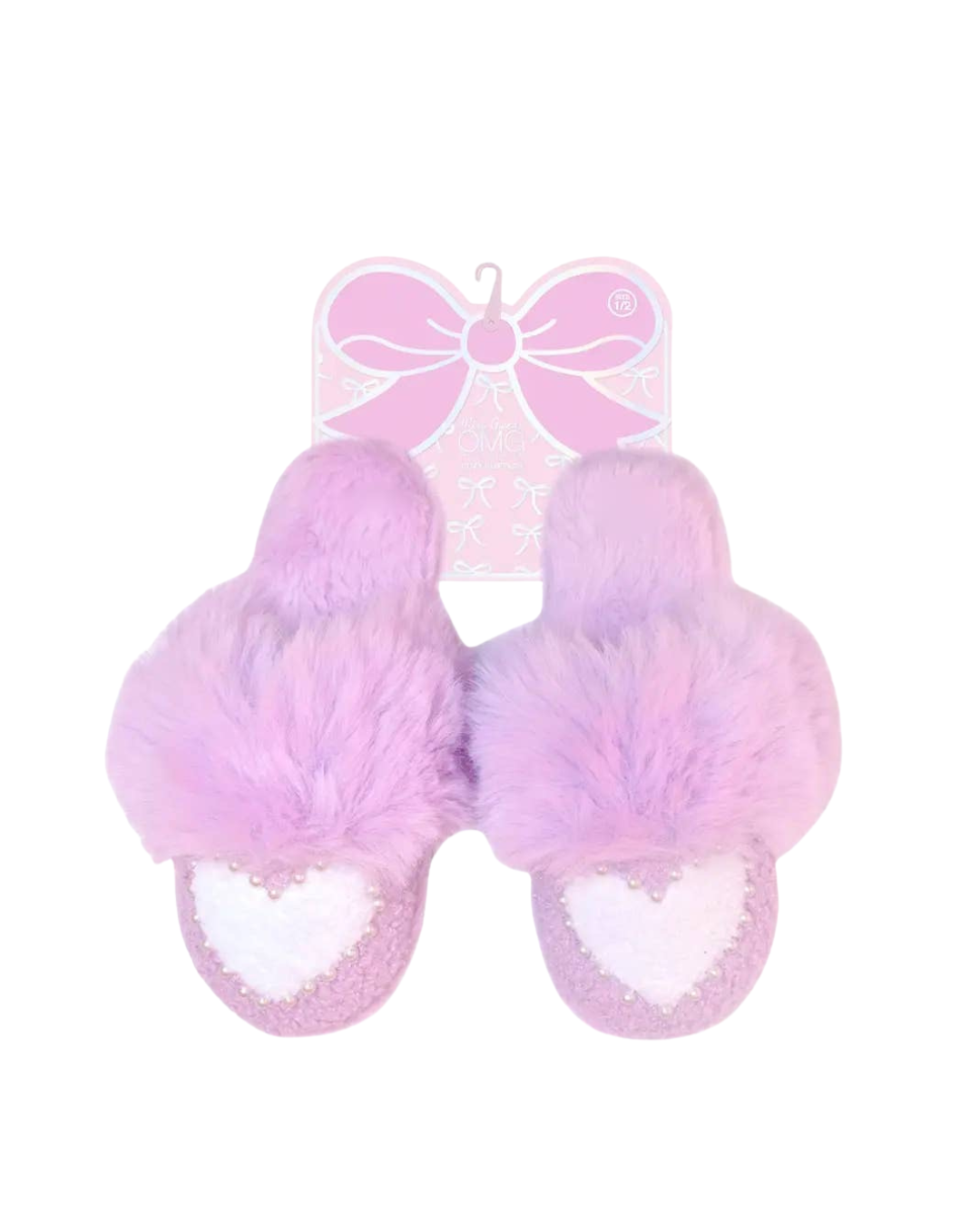 Pearl Heart Slippers