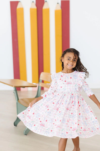 School Days Ruffle Twirl Dress