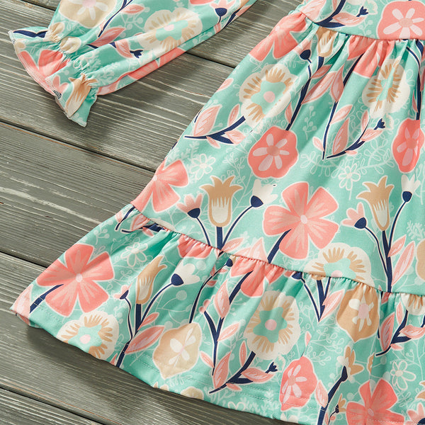 Petals in the Forest - Girl Dress