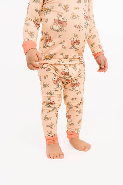 Vintage Bunny Bamboo Set