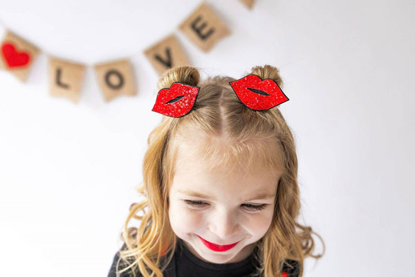 Lip Clip-Candy Apple Glitter