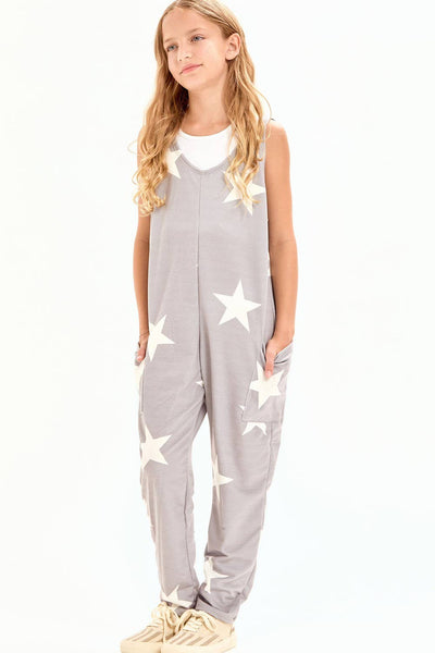 Star Print Jumpsuit