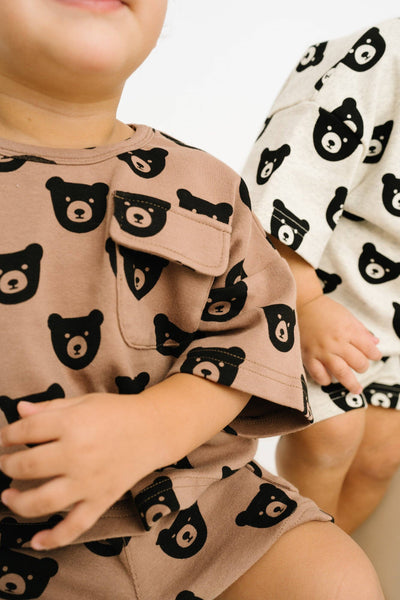 Brown Bear Cargo Slouchy Sets