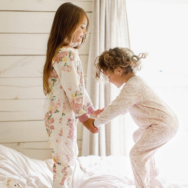 Boho Tiles Fleece Pajamas