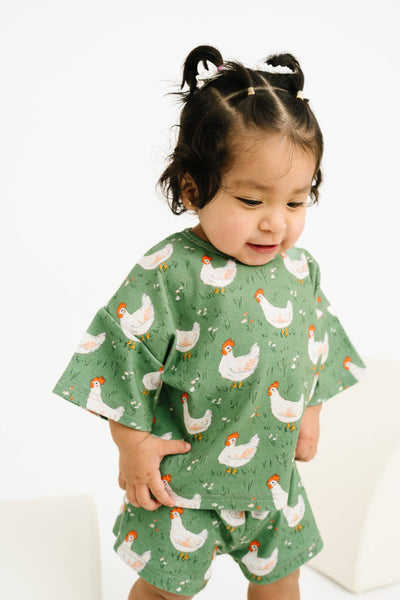 Spring Chicken Slouchy Set
