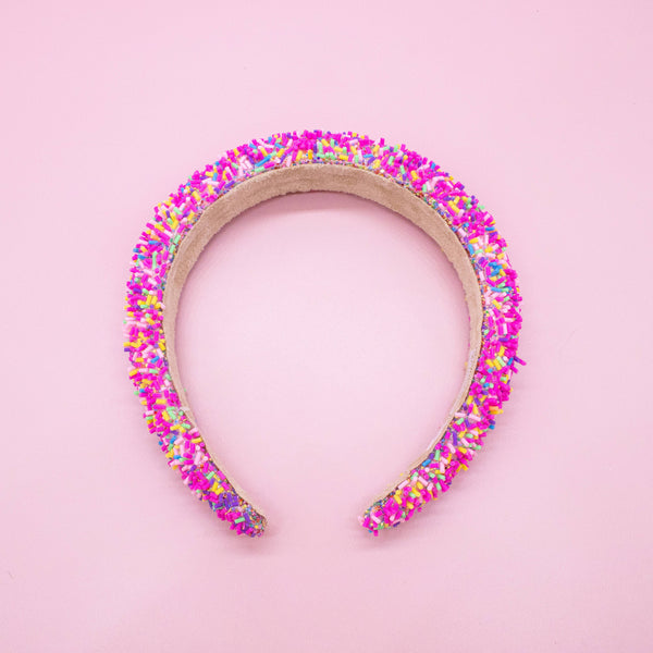 Padded Sprinkles Headband