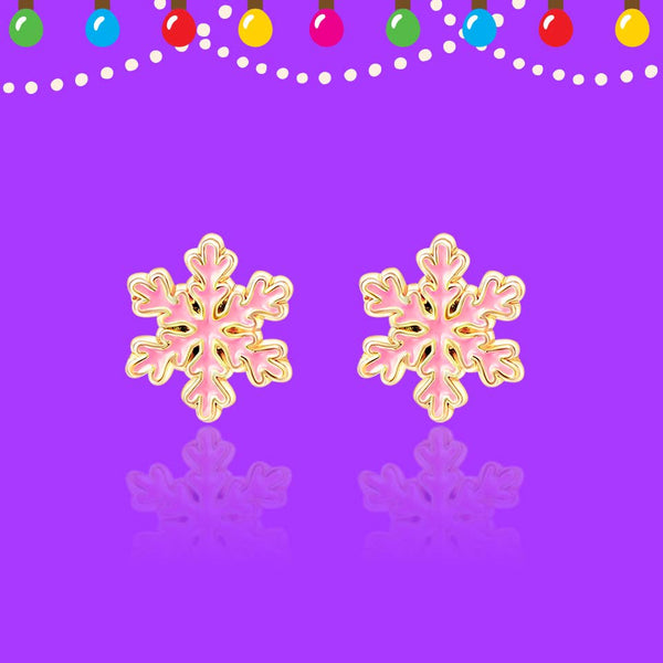 Snowflake Magic Earrings | Kids Studs