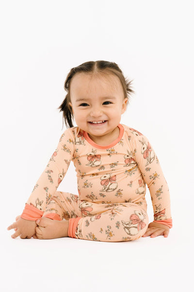 Vintage Bunny Bamboo Set