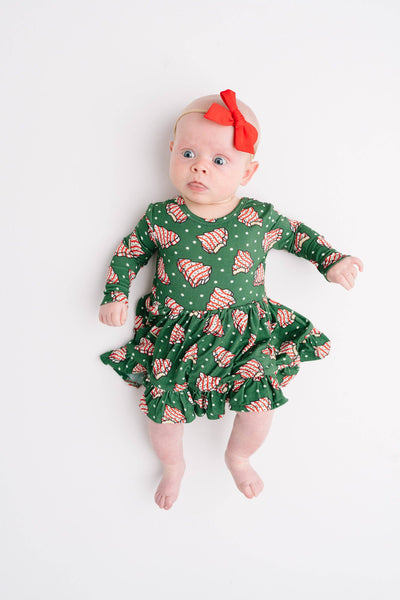 Tree Treats Bodysuit Bamboo Dress