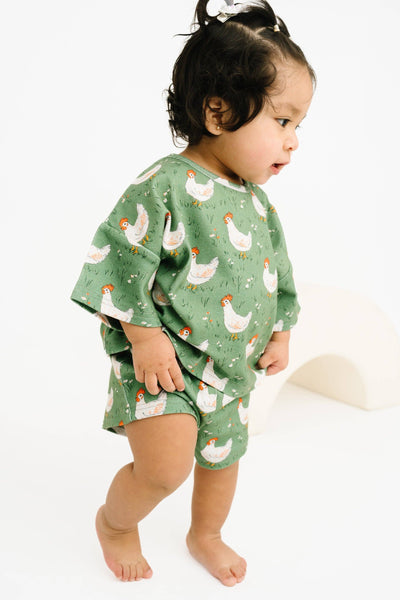 Spring Chicken Slouchy Set